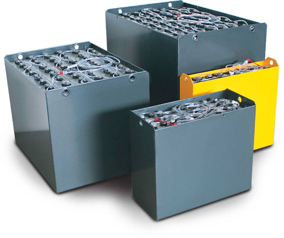 48V Gabelstaplerbatterie 4 PzS 560 Ah DIN C (1220 * 352 * 784mm L/B/H) Trog 57017091 inkl. Aquamatik