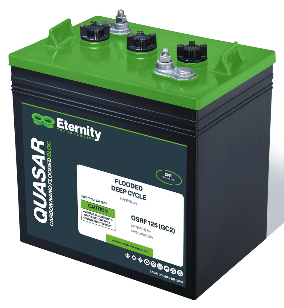 Nass-Batterie Eternity QSRF125 6V 240Ah C20 (T-125)