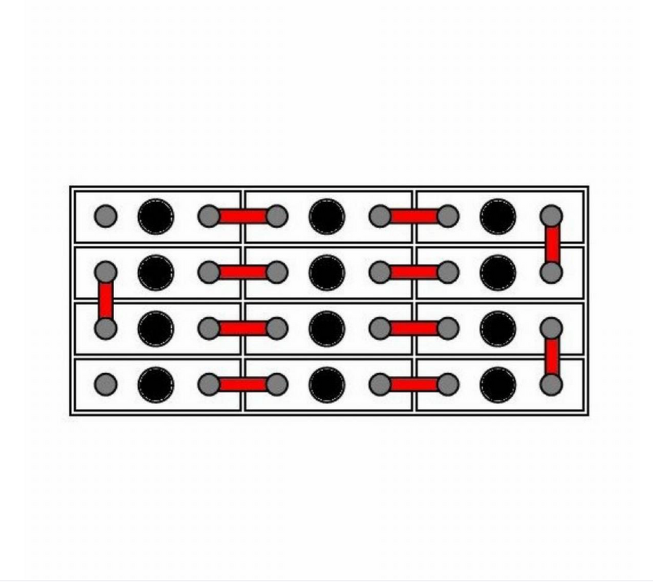 24V Gabelstaplerbatterie 3 PzS 345 Ah DIN B (621 * 281 * 627mm L/B/H) Trog 57014023 inkl. Aquamatik