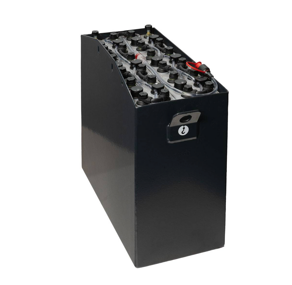 24V Gabelstaplerbatterie 3 PzS 270 Ah (604 * 268 * 550mm L/B/H) Trog 41189300 inkl. Aquamatik