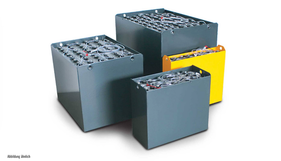 48V Gabelstaplerbatterie 3 PzS 420 Ah DIN B (1035 * 353 * 784mm L/B/H) Trog 57017037 inkl. Aquamatik